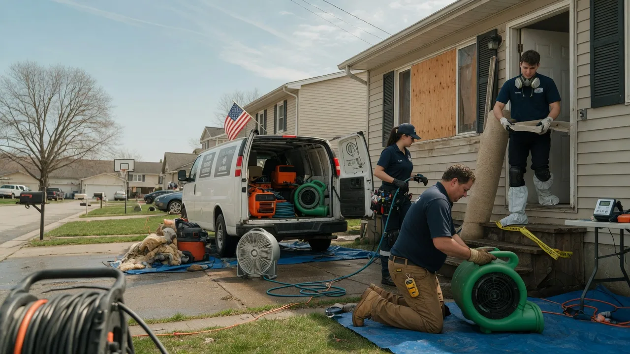 Water Damage Restoration in Wayside, WV near me